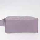 GUCCI GG Canvas Shoulder Bag Purple Gold 92699 Auth 187782-6