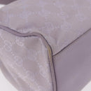 GUCCI GG Canvas Shoulder Bag Purple Gold 92699 Auth 187782-10