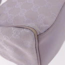 GUCCI GG Canvas Shoulder Bag Purple Gold 92699 Auth 187782-15