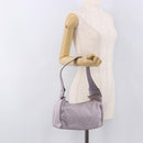 GUCCI GG Canvas Shoulder Bag Purple Gold 92699 Auth 187782-23