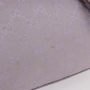 GUCCI GG Canvas Shoulder Bag Purple Gold 92699 Auth 187782-3