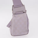 GUCCI GG Canvas Shoulder Bag Purple Gold 92699 Auth 187782-5