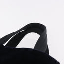 PRADA Hand Bag Velor Navy Silver Auth 187785A-8