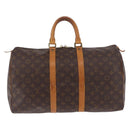 LOUIS VUITTON Monogram Keepall 45 Boston Bag M41428 LV Auth 187787-2