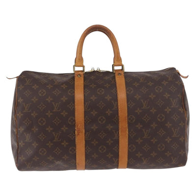 LOUIS VUITTON Monogram Keepall 45 Boston Bag M41428 LV Auth 187787 - 0