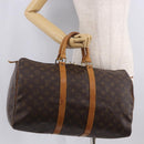 LOUIS VUITTON Monogram Keepall 45 Boston Bag M41428 LV Auth 187787-24