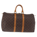 LOUIS VUITTON Monogram Keepall 45 Boston Bag M41428 LV Auth 187787-4