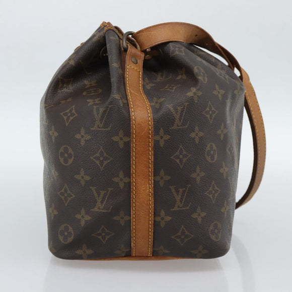 LOUIS VUITTON Monogram Petit Noe Shoulder Bag M42226 LV Auth 187788