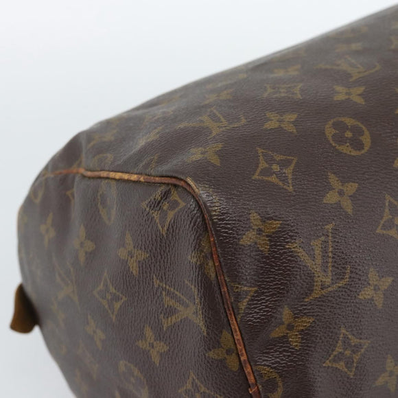 LOUIS VUITTON Monogram Speedy 30 Hand Bag M41526 LV Auth 187789
