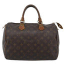 LOUIS VUITTON Monogram Speedy 30 Hand Bag M41526 LV Auth 187789-13