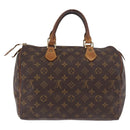 LOUIS VUITTON Monogram Speedy 30 Hand Bag M41526 LV Auth 187790-2