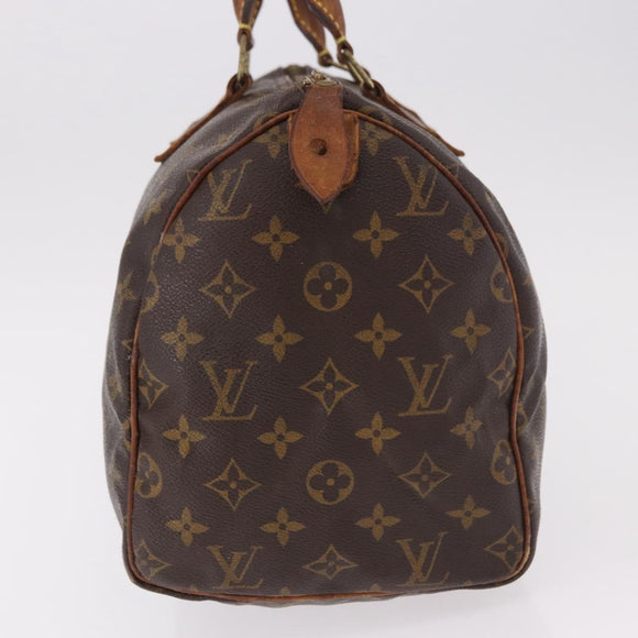 LOUIS VUITTON Monogram Speedy 30 Hand Bag M41526 LV Auth 187790