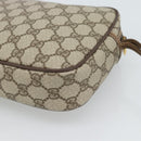 GUCCI GG Canvas Clutch Bag PVC Leather Beige Gold 014 58 0128 Auth 187793-11