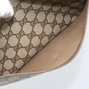 GUCCI GG Canvas Clutch Bag PVC Leather Beige Gold 014 58 0128 Auth 187793-18