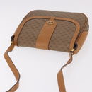 GUCCI Micro GG Supreme Shoulder Bag PVC Beige Gold Auth 187795-6