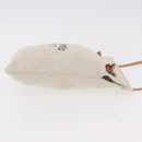 HERMES Aline PM Shoulder Bag Cotton Beige Gold Auth 187797A-4