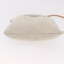 HERMES Aline PM Shoulder Bag Cotton Beige Gold Auth 187797A-9