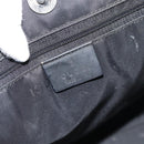 GUCCI Shoulder Bag Leather Black Silver 001 3297 Auth 187800-18