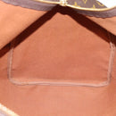 LOUIS VUITTON Monogram Keepall 55 Boston Bag M41424 LV Auth 187801A-19