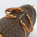 LOUIS VUITTON Monogram Keepall 55 Boston Bag M41424 LV Auth 187801A-6