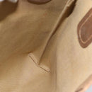 GUCCI GG Supreme Web Sherry Line Tote Bag PVC Beige Auth 187804-19