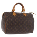 LOUIS VUITTON Monogram Speedy 30 Hand Bag M41526 LV Auth 187807-1