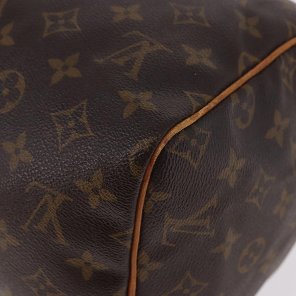 LOUIS VUITTON Monogram Speedy 30 Hand Bag M41526 LV Auth 187807