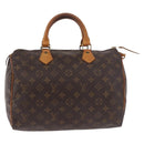 LOUIS VUITTON Monogram Speedy 30 Hand Bag M41526 LV Auth 187807-13