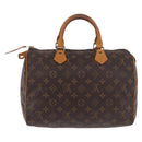 LOUIS VUITTON Monogram Speedy 30 Hand Bag M41526 LV Auth 187807-2
