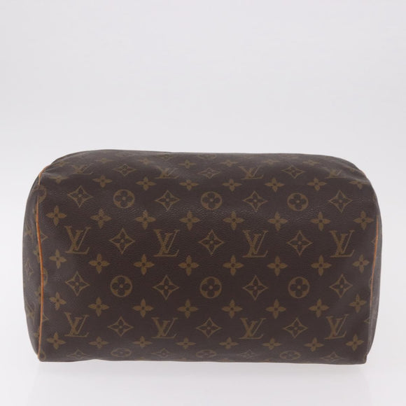 LOUIS VUITTON Monogram Speedy 30 Hand Bag M41526 LV Auth 187807