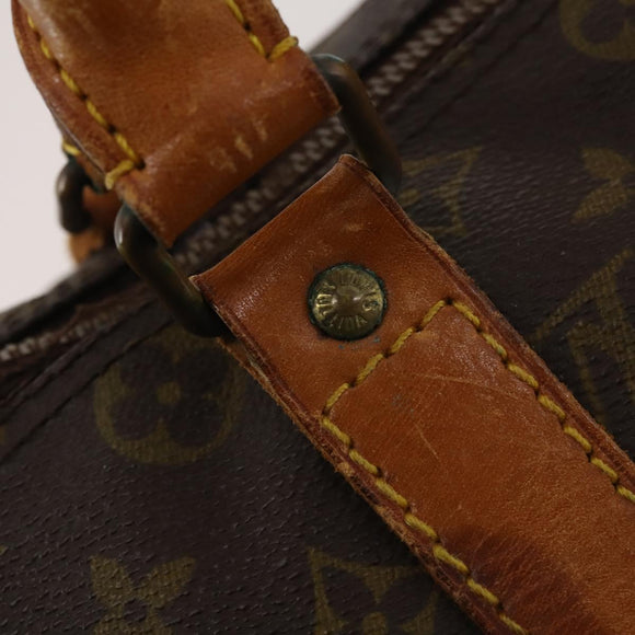 LOUIS VUITTON Monogram Keepall 45 Boston Bag M41428 LV Auth 187808