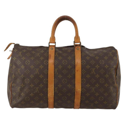 LOUIS VUITTON Monogram Keepall 45 Boston Bag M41428 LV Auth 187808 - 0
