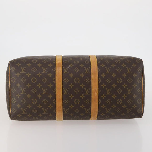 LOUIS VUITTON Monogram Keepall 50 Boston Bag M41426 LV Auth 187809