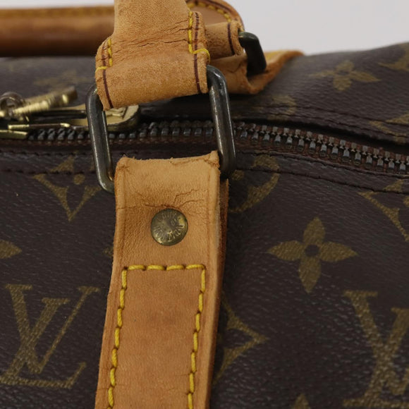 LOUIS VUITTON Monogram Keepall 50 Boston Bag M41426 LV Auth 187809