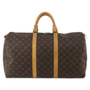 LOUIS VUITTON Monogram Keepall 50 Boston Bag M41426 LV Auth 187809-13