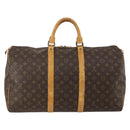 LOUIS VUITTON Monogram Keepall 50 Boston Bag M41426 LV Auth 187809-2
