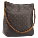 LOUIS VUITTON Monogram Looping GM Shoulder Bag M51145 LV Auth 187810-1