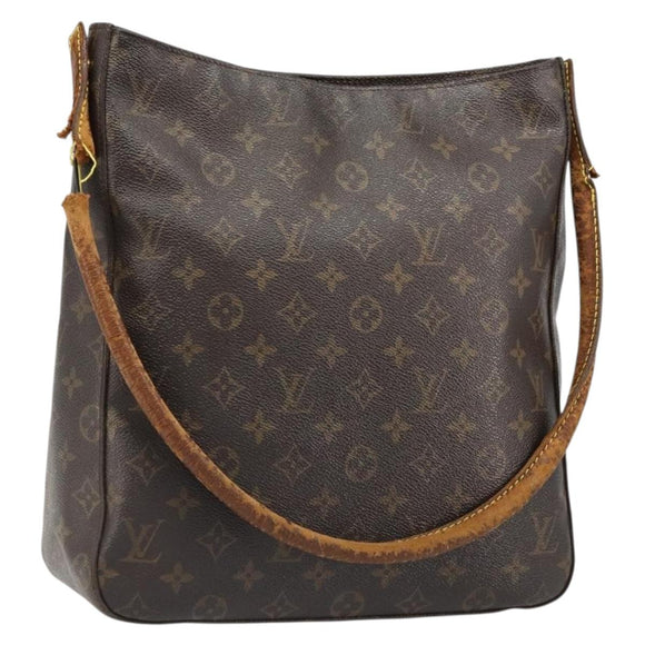LOUIS VUITTON Monogram Looping GM Shoulder Bag M51145 LV Auth 187810