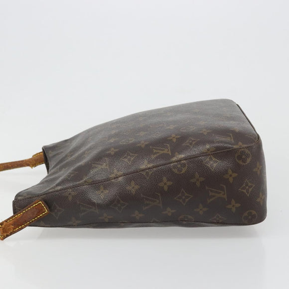 LOUIS VUITTON Monogram Looping GM Shoulder Bag M51145 LV Auth 187810