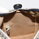 Christian Dior Trotter Canvas Hand Bag Navy Silver Auth 187811-18