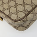 GUCCI GG Supreme Shoulder Bag PVC Beige Gold 97 02 068 Auth 187819-11