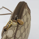 GUCCI GG Supreme Shoulder Bag PVC Beige Gold 97 02 068 Auth 187819-15