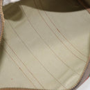 GUCCI GG Supreme Web Sherry Line Hand Bag PVC Beige Gold Auth 187823-12