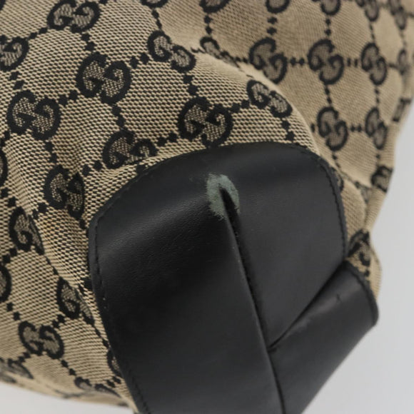 GUCCI GG Canvas Tote Bag Beige 019 0401 Auth 187824