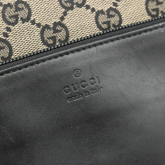 GUCCI GG Canvas Tote Bag Beige 019 0401 Auth 187824