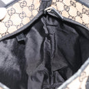 GUCCI GG Canvas Tote Bag Beige 019 0401 Auth 187824-19