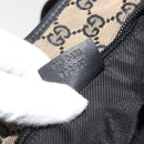 GUCCI GG Canvas Tote Bag Beige 019 0401 Auth 187824-12