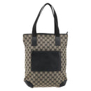 GUCCI GG Canvas Tote Bag Beige 019 0401 Auth 187824-13