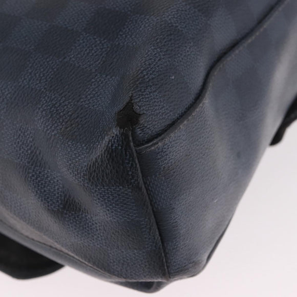 LOUIS VUITTON Damier Grafitte Daniel MM Shoulder Bag N58029 LV Auth 187829