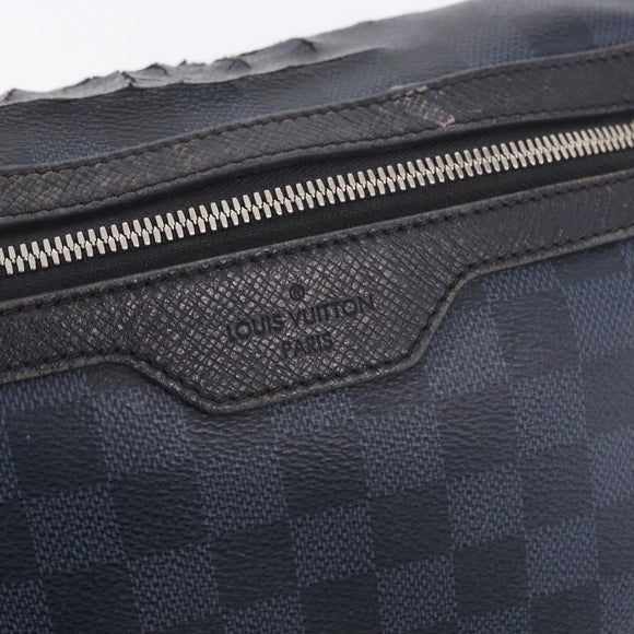 LOUIS VUITTON Damier Grafitte Daniel MM Shoulder Bag N58029 LV Auth 187829